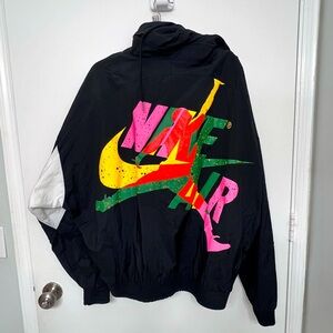 Nike Air Jordan Jumpman Classics Retro Windbreaker Jacket | Multicolored